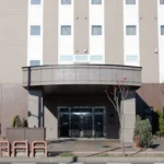 北見市のホテルルートイングランド北見駅前の入り口