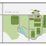 モイワスポーツワールドのマップ図