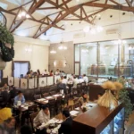 オホーツクビアファクトリーのレストラン会場