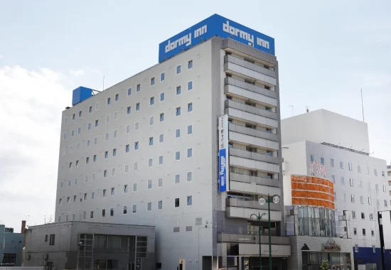 北見市の天然温泉常呂川の湯ドーミーイン北見の外観