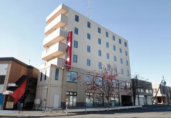 北見市のホテル大地の外観