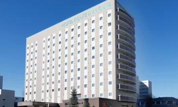 北見市のホテルルートイングランド北見駅前の外観