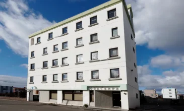 北見市のきたぐちホテルの外観