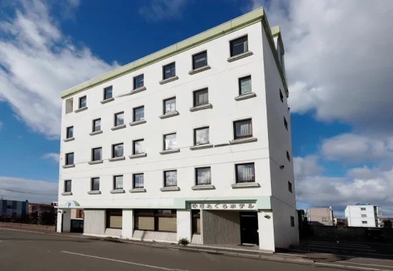 北見市のきたぐちホテルの外観